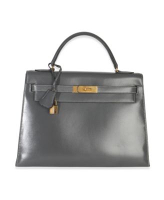 Sellier Kelly 32 Leather Handbag