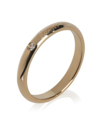  C de Cartier 18k Yellow Gold Band