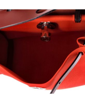 31 Herbag Zip Leather and Toile