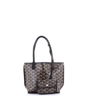  Mini Anjou Reversible Tote Coated Canvas