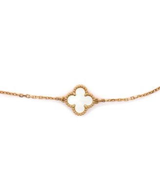  Sweet Alhambra Bracelet 18K Gold and Mother of Pearl