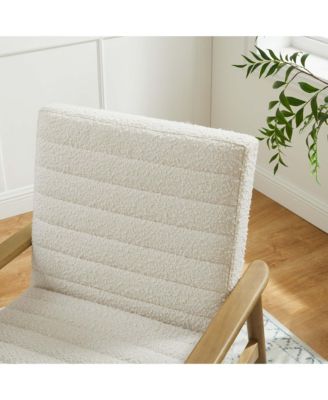 Jensen Boucle Fabric Accent Chair