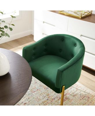 Savour Tufted Performance Velvet Accent Chairs, Set of 2