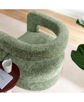 Jaylin Upholstered Chenille Accent Chair