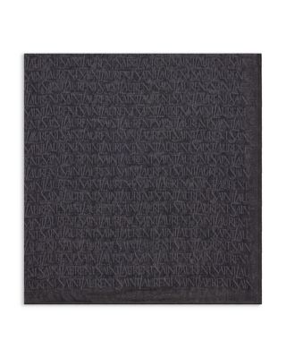 Large Square Scarf in Casein Fiber And Modal