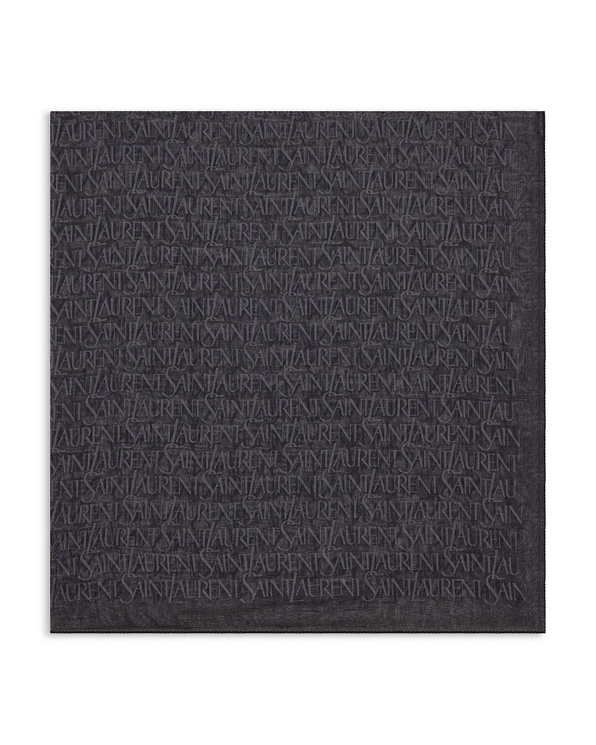 Saint Laurent Large Square Scarf