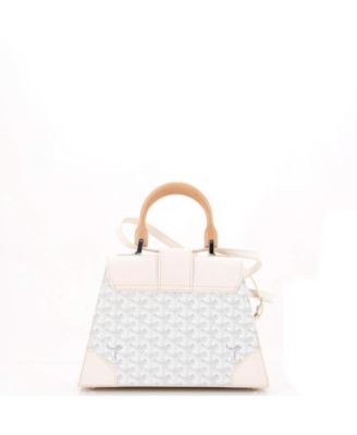  PM Saigon Top Handle Bag Coated Canvas with Leather