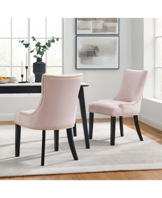  Marquis Performance Velvet Dining Chairs, Set of 2