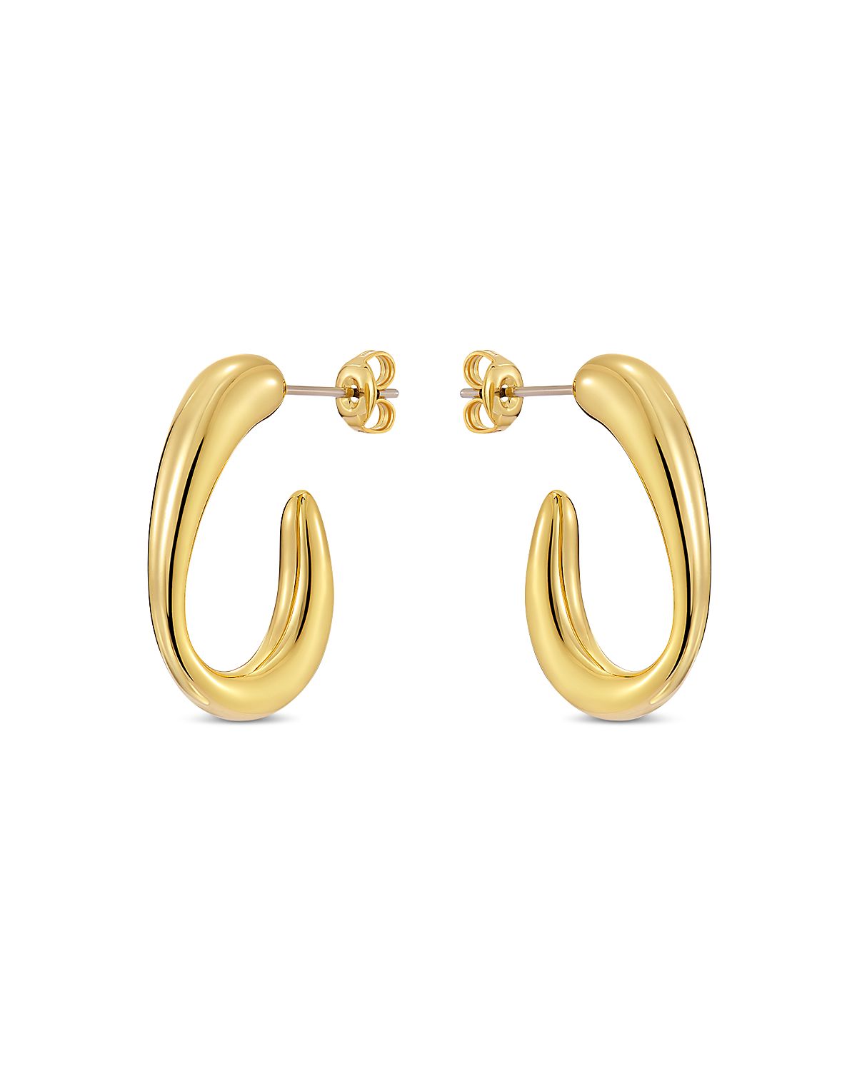 Ted Baker Corie Contour Hoop Earrings