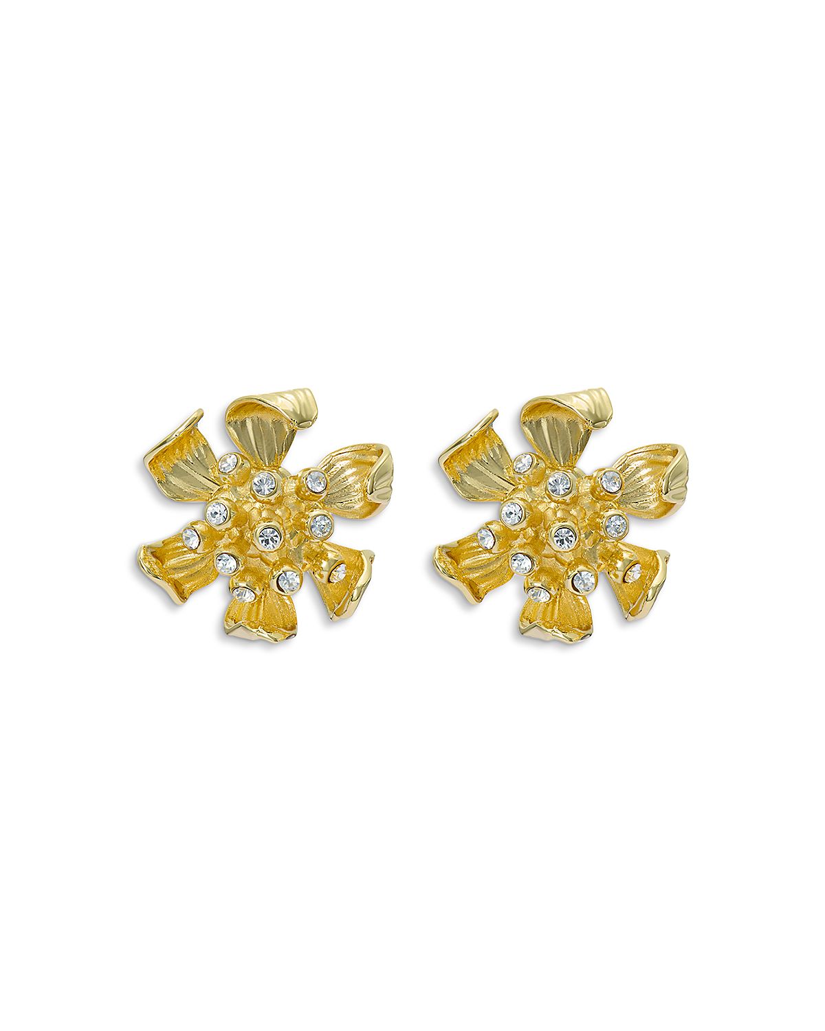 Ted Baker Futura Furled Flower Stud Earrings