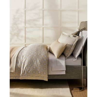 Maiolica Sateen Jacquard Sham, King - Exclusive