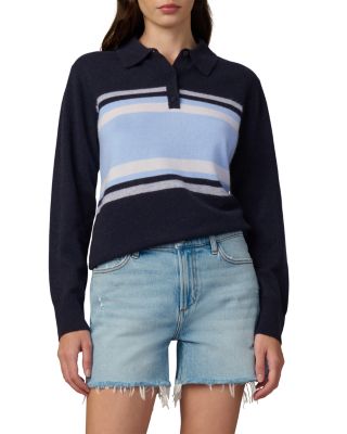 The Long Sleeve Cashmere Polo