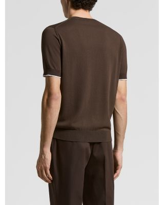 Lightweight Crepe Cotton T Shirt