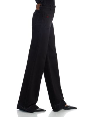 Alina Stretch Jeans in Washed Black