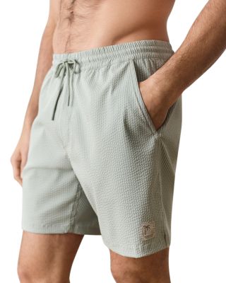 Seersucker 5" Swim Shorts