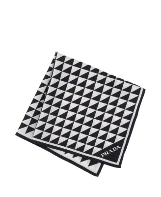  Printed Silk Twill Scarf 55X55