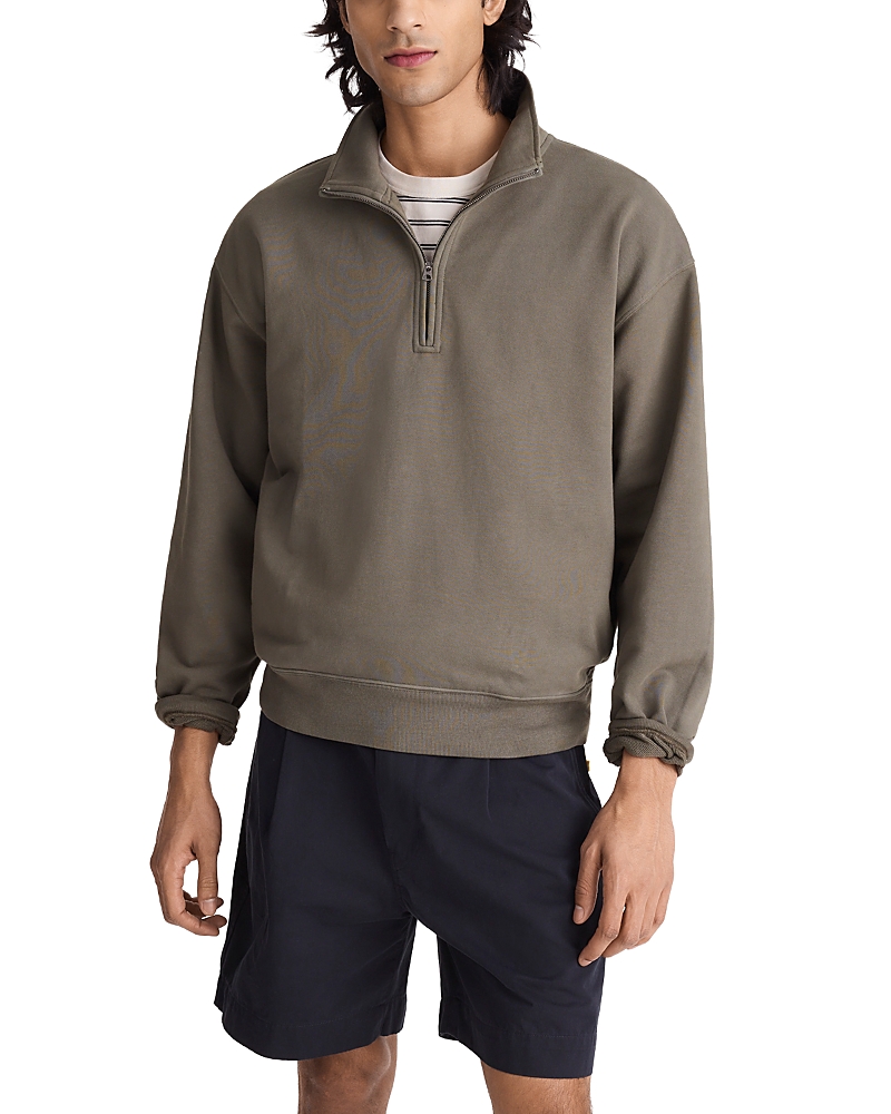 Madewell Terry Quarter Zip Sweatshirt