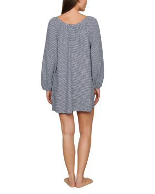 Check Print Short Dress