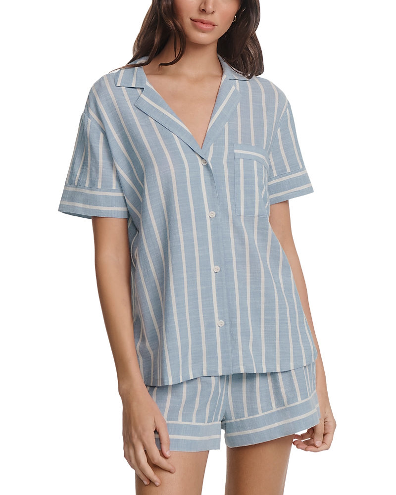 Eberjey Nautico Shortie Pajama Set