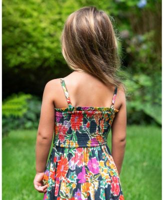  Girls' Lila Dress Tiered Smocked Dress - Little Kid, Big Kid