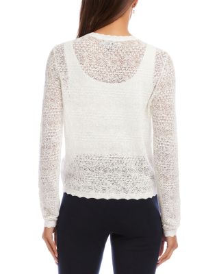 Pointelle Cardigan