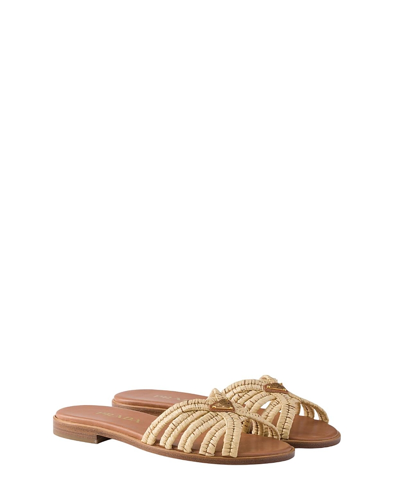 Prada Women's Crochet Slides