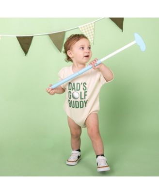 Boys' Dad's Golf Buddy Short Sleeve Romper - Baby