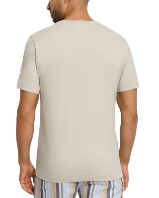 Cotton Solid V Neck Tee