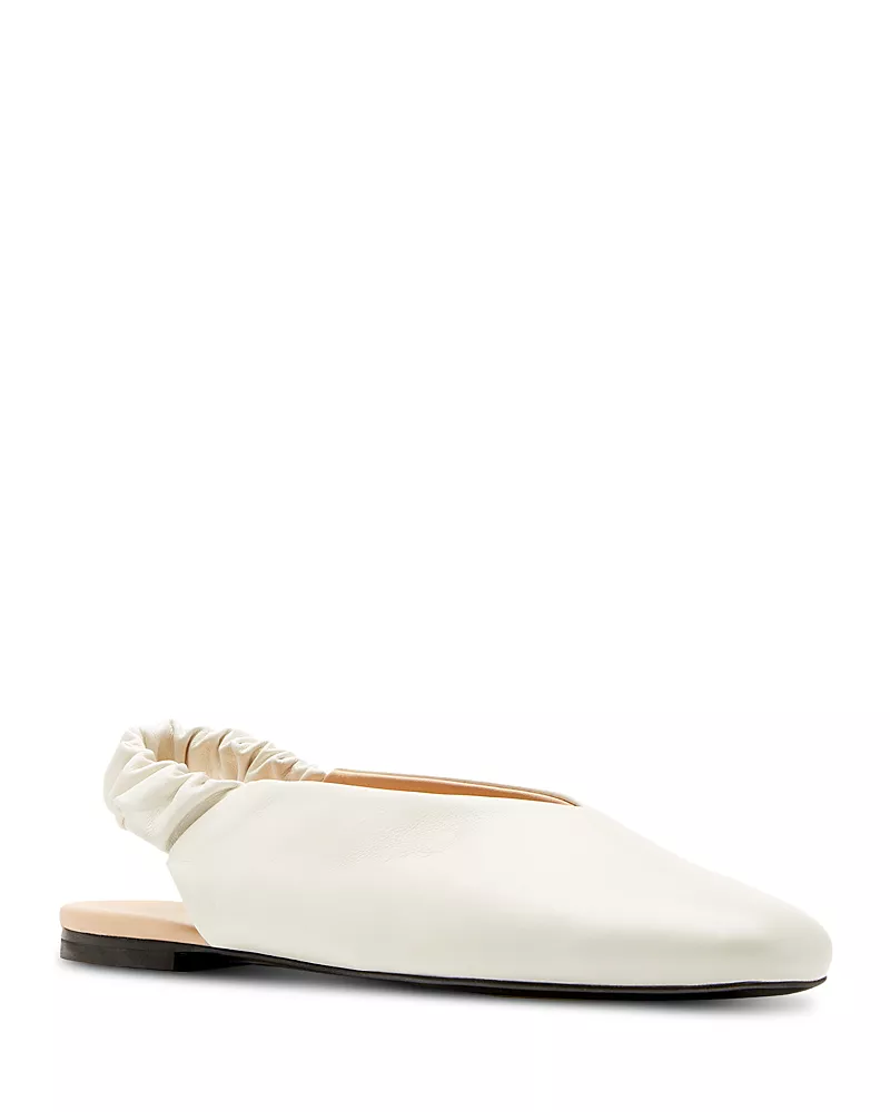 La Canadienne Women's Glenn Leather Slingback Flats