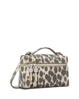 Romy Suede Slim Top Handle Bag