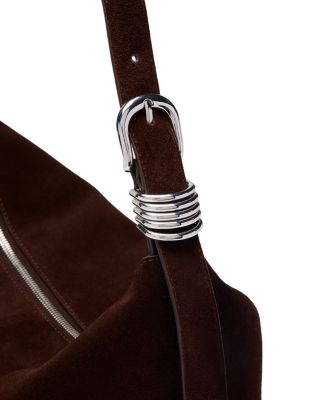 Suede Shoulder Bag