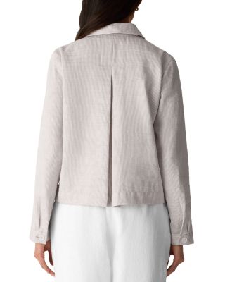 Classic Collar A Line Jacket