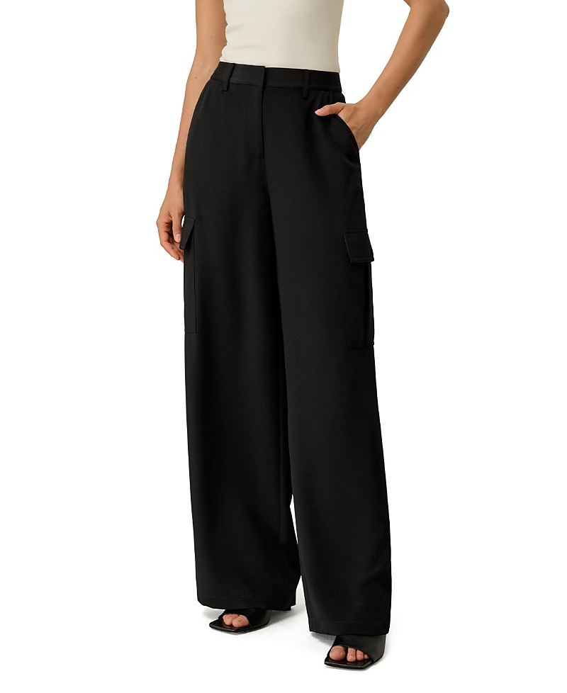 Lilysilk Silk Crepe Cargo Pant