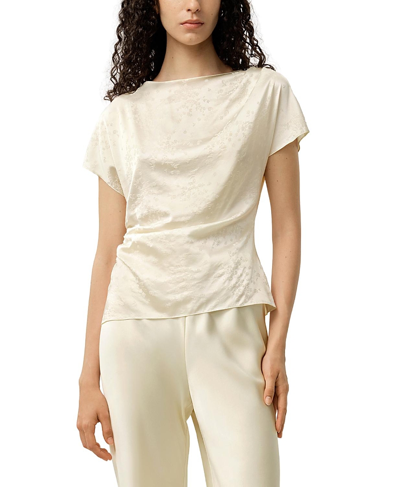 Lilysilk Ying Jacquard Silk Top