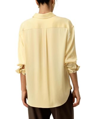  Stretch Double Georgette Oversized Shirt
