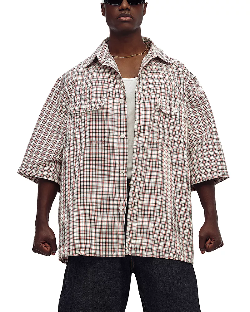 Willy Chavarria The Short Sleeve Corcoran Shirt