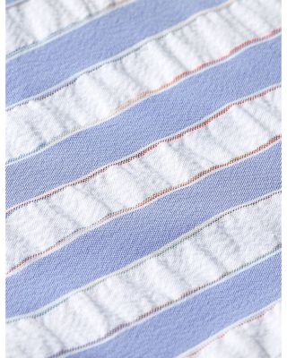 Boys' Striped Mid Length Swim Shorts - Big Kid