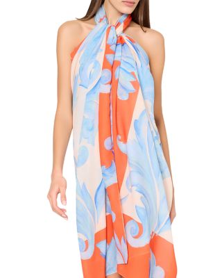 Canopee Print Sarong Swim Cover-Up