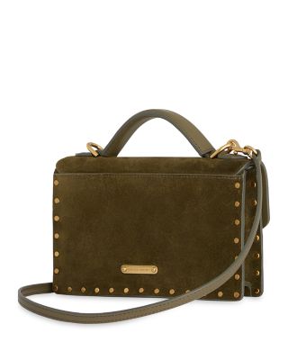 Darren Suede Top Handle Wallet Crossbody