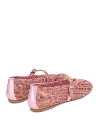 Women's Leora Mary Jane Crochet Flats