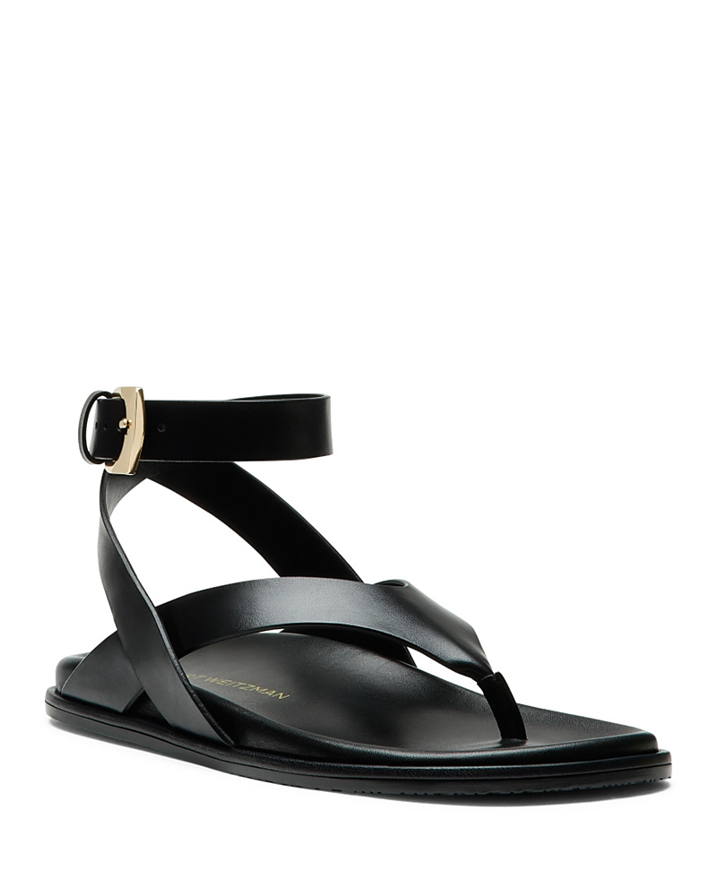 Stuart Weitzman Women's MaryKate Leather Sandals · 7