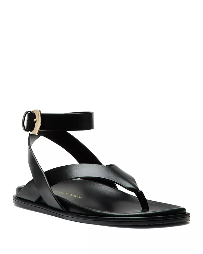 Stuart Weitzman Women's MaryKate Leather Sandals