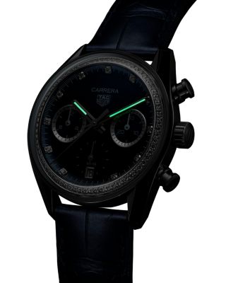 Carrera Diamond Automatic Watch, 39mm