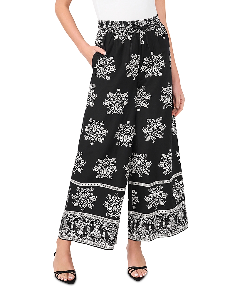 CeCe Wide Leg Pull On Pants