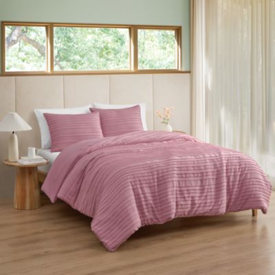 Devon Texture Comforter Set, Full/Queen