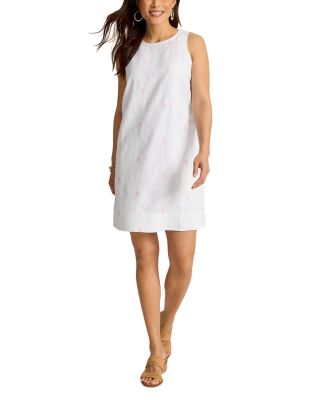 Two Palms Embroidered Shift Dress