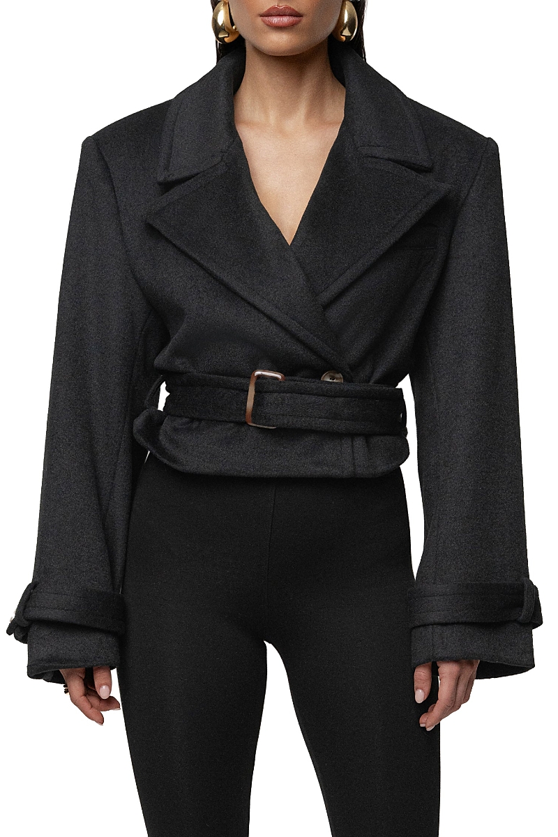 Jluxlabel Sharp Presence Crop Jacket