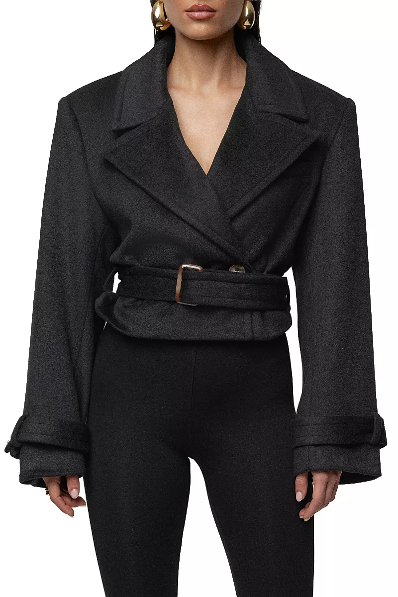 Jluxlabel Sharp Presence Crop Jacket
