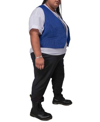  Plus The Empower Jacquard Vest
