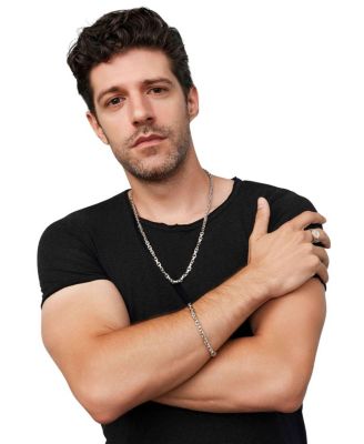 Sterling Silver Captain Link Bracelet